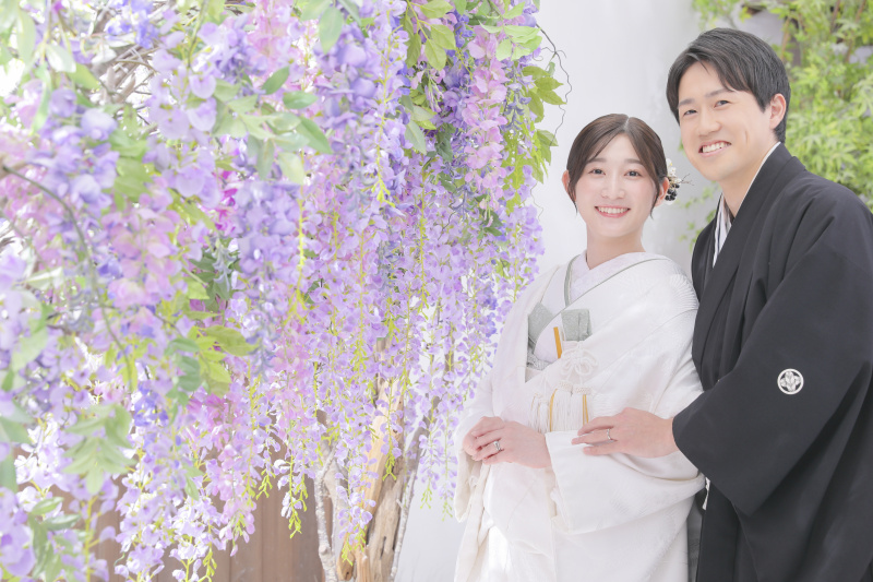 藤の花と。