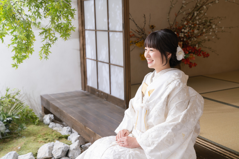 ご新婦様のソロショット