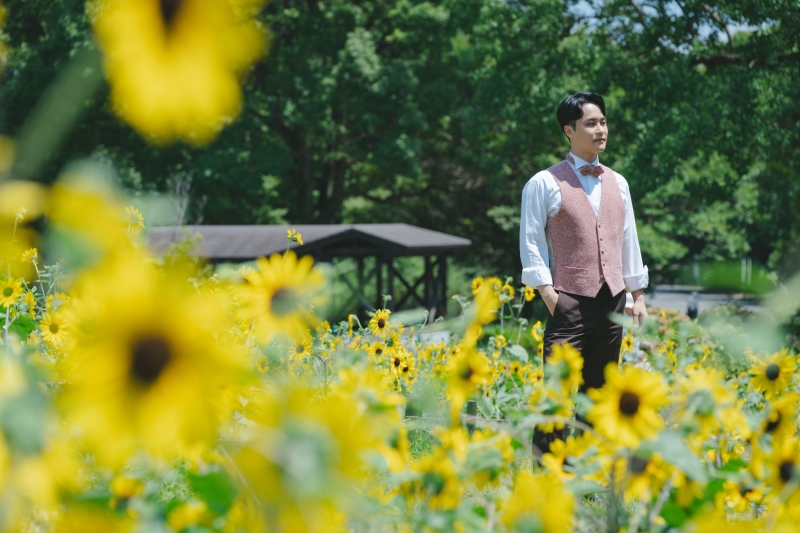 ご新郎様ソロショット