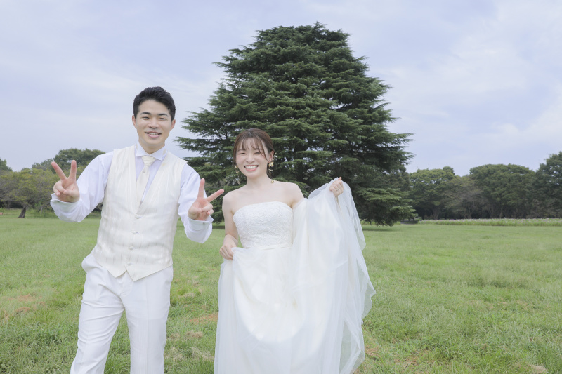 お散歩ショット。