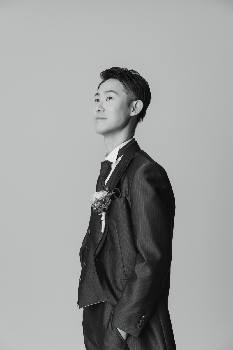 ご新郎様のソロショット