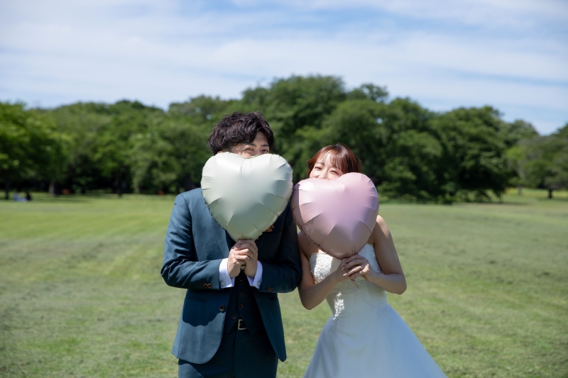 お顔を隠してひょっこり!