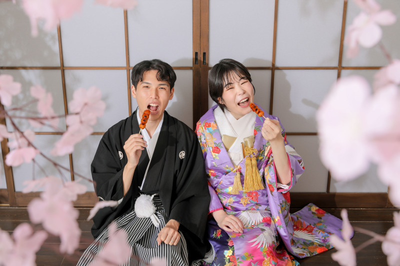 笑顔の素敵なお二人と!