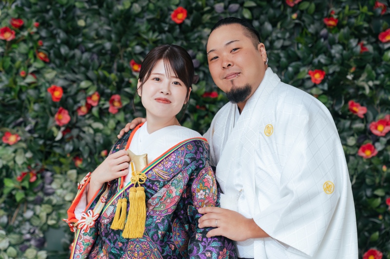 和装撮影からスタート!