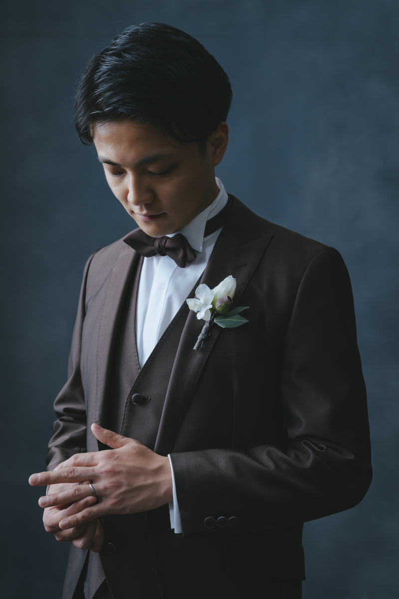 ご新郎様のソロショット