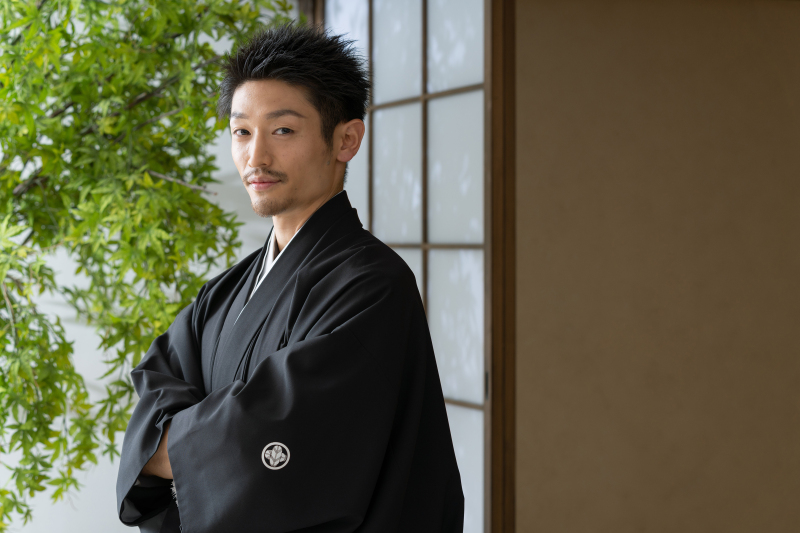 ご新郎様のソロショット