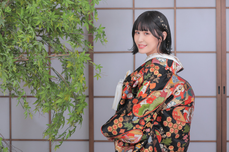 ご新婦様のソロショット。