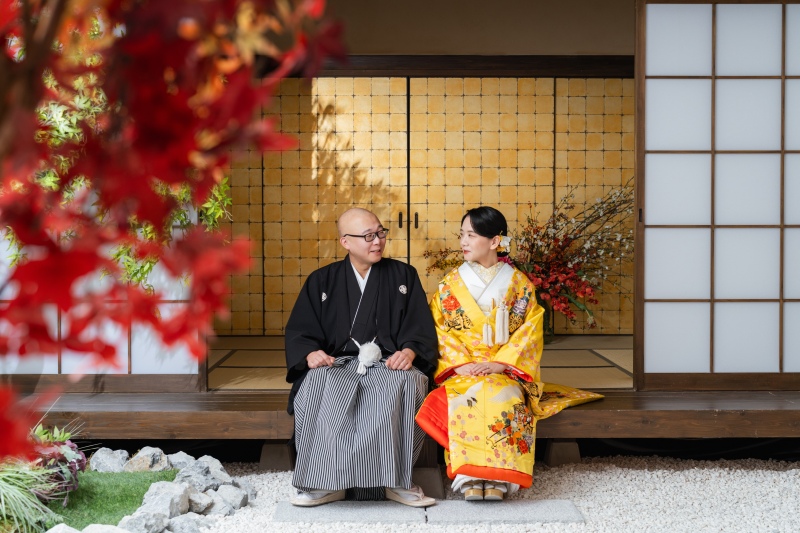 色打掛＋白無垢