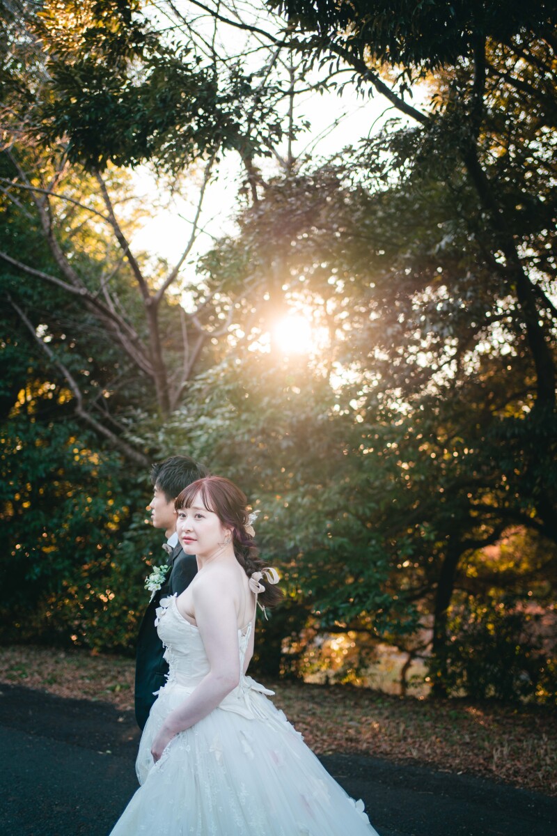 振り返りショット