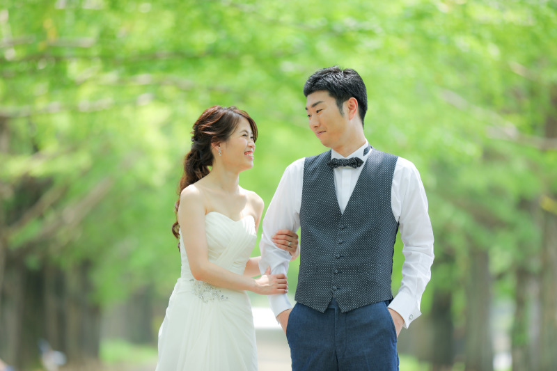 見つめ合う二人