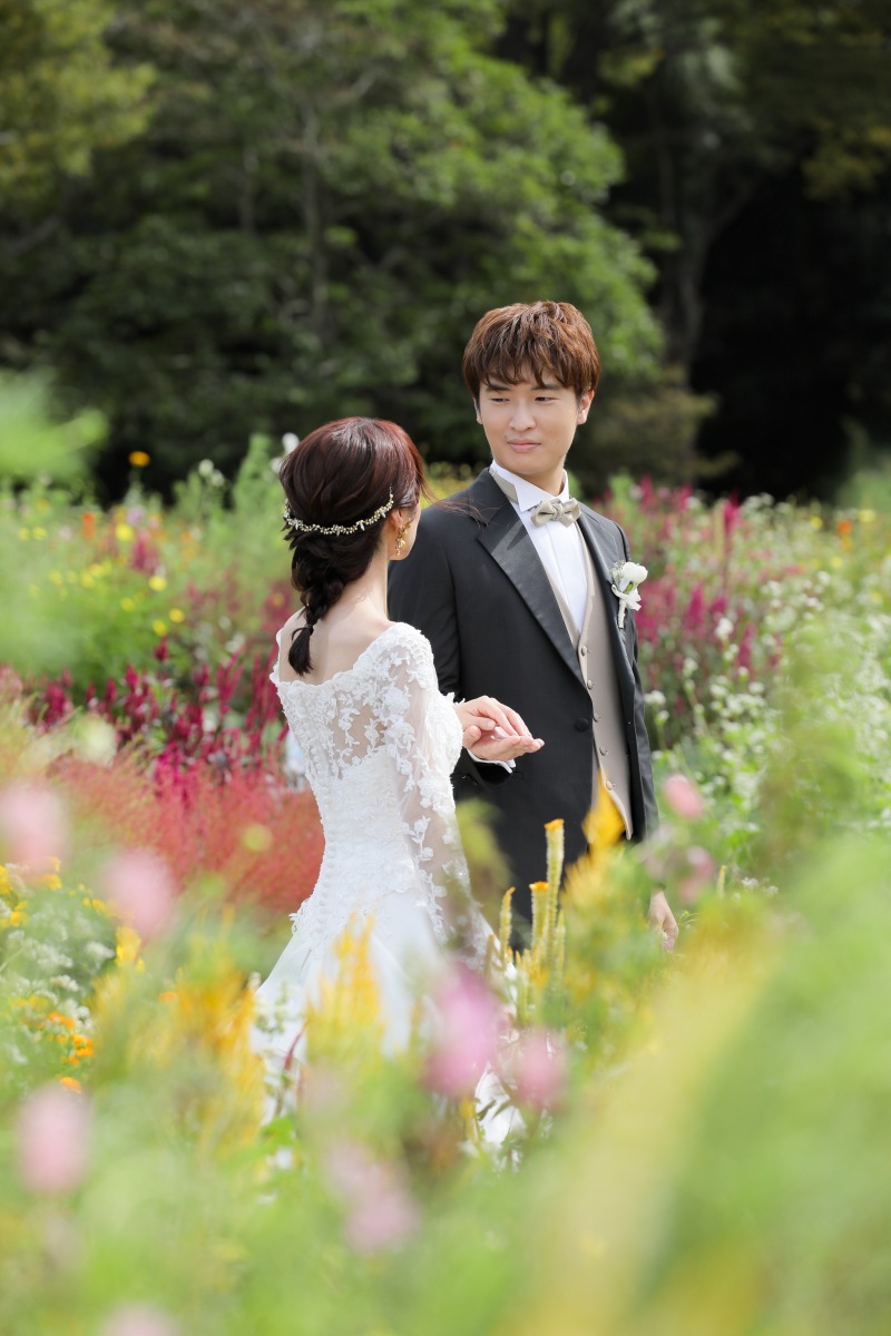 ご新郎様のエスコート!!