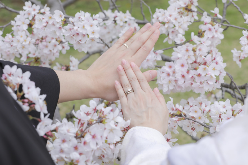 指輪ショット。