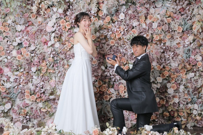 プロポーズシーン