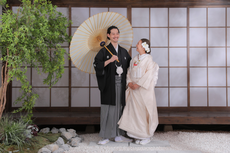 2人の晴れ姿に。