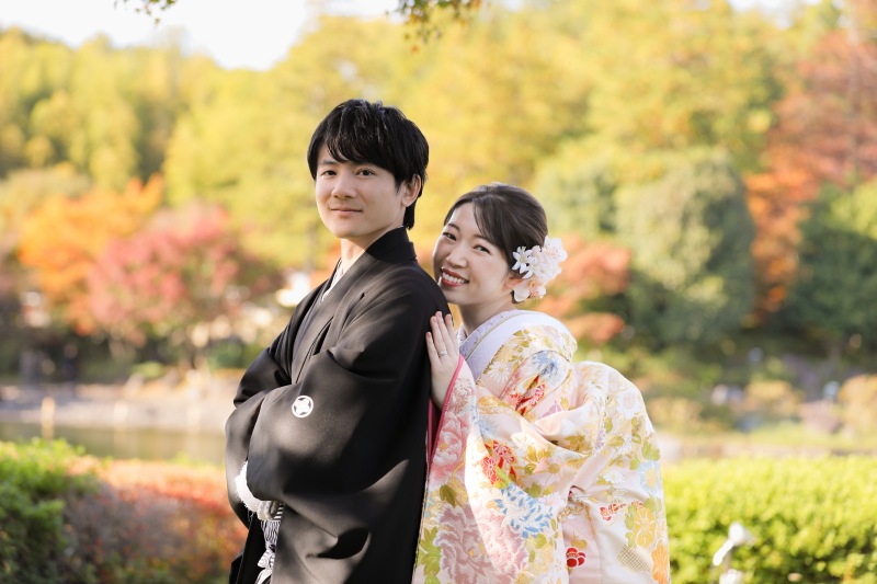 後ろからぎゅっと