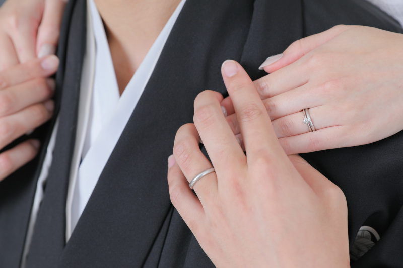指輪ショット。