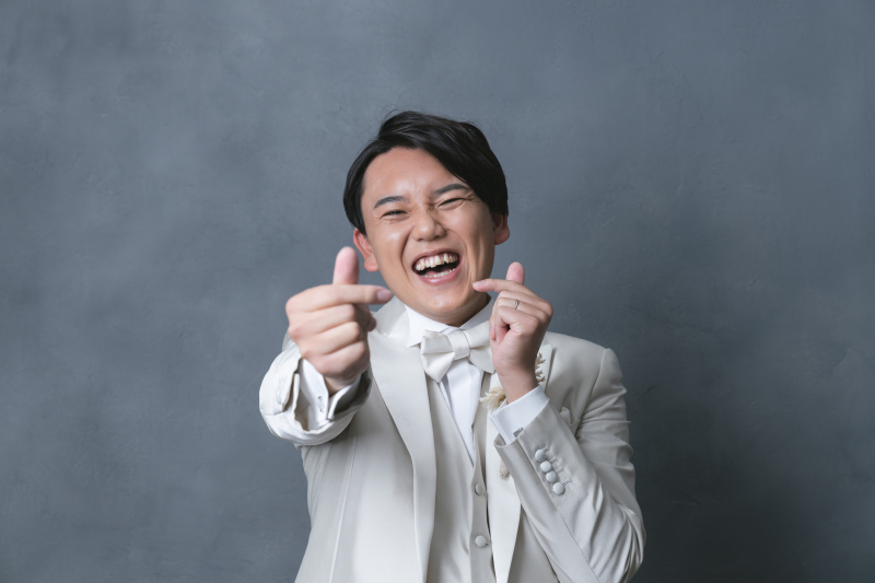 ご新郎様のソロショット!