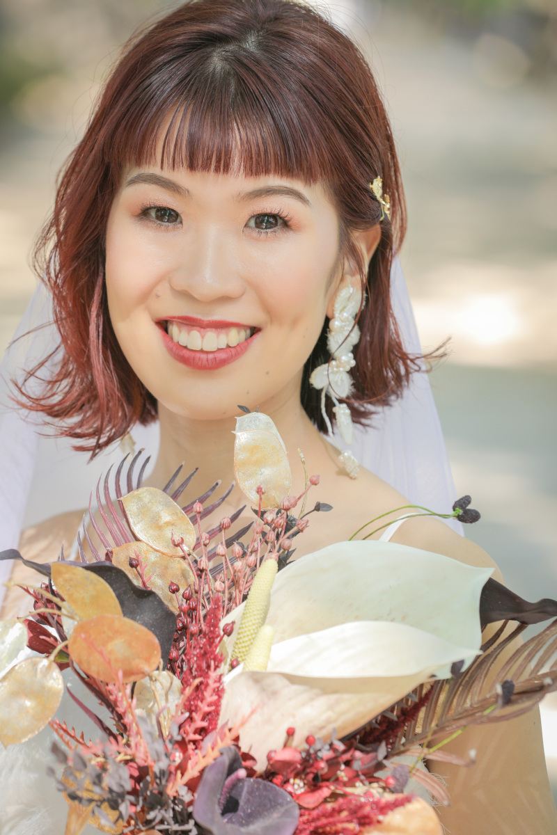 ご新婦様のソロショット