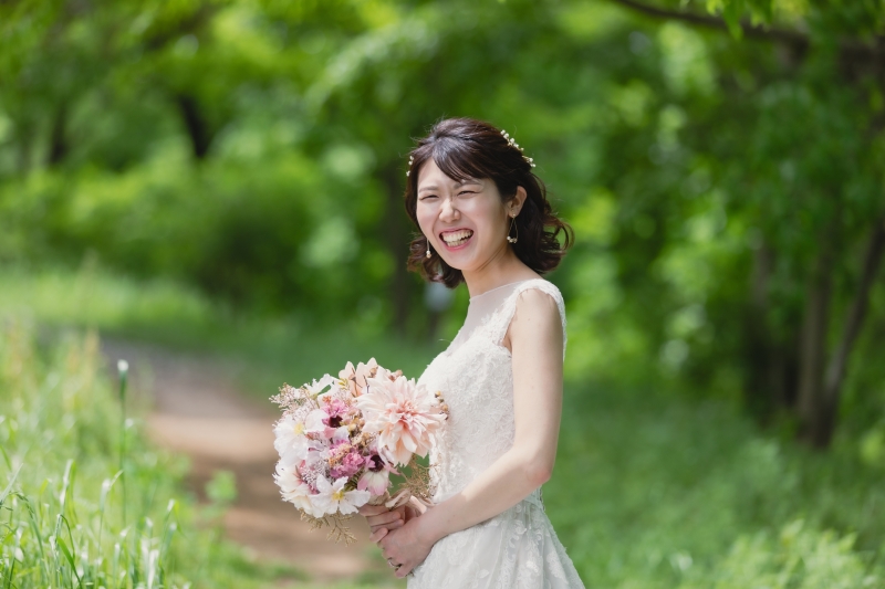 ご新婦様のソロショット