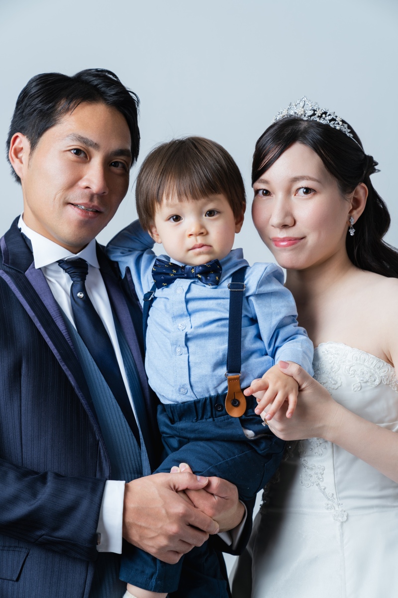 スリーショット