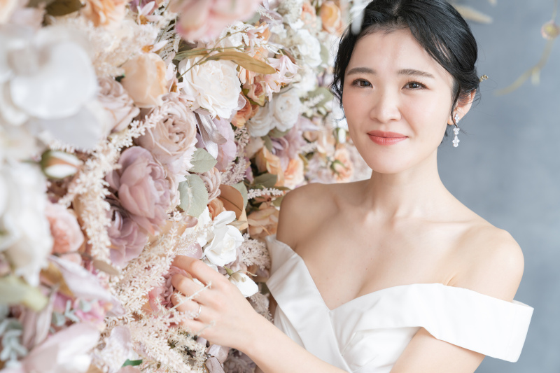 ご新婦様のソロショット!