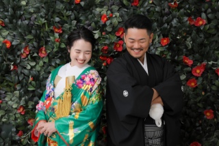 笑顔溢れる和装スタジオ前撮り！