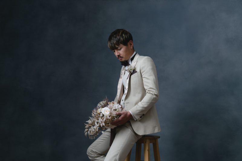 ご新郎様のソロショット