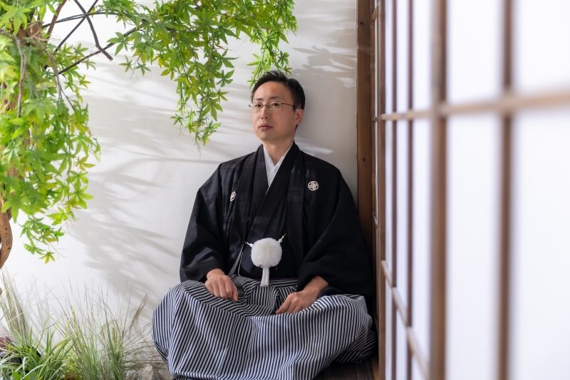 ご新郎様のソロショット