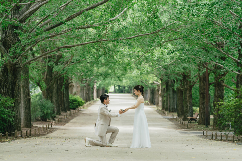 プロポーズシーン