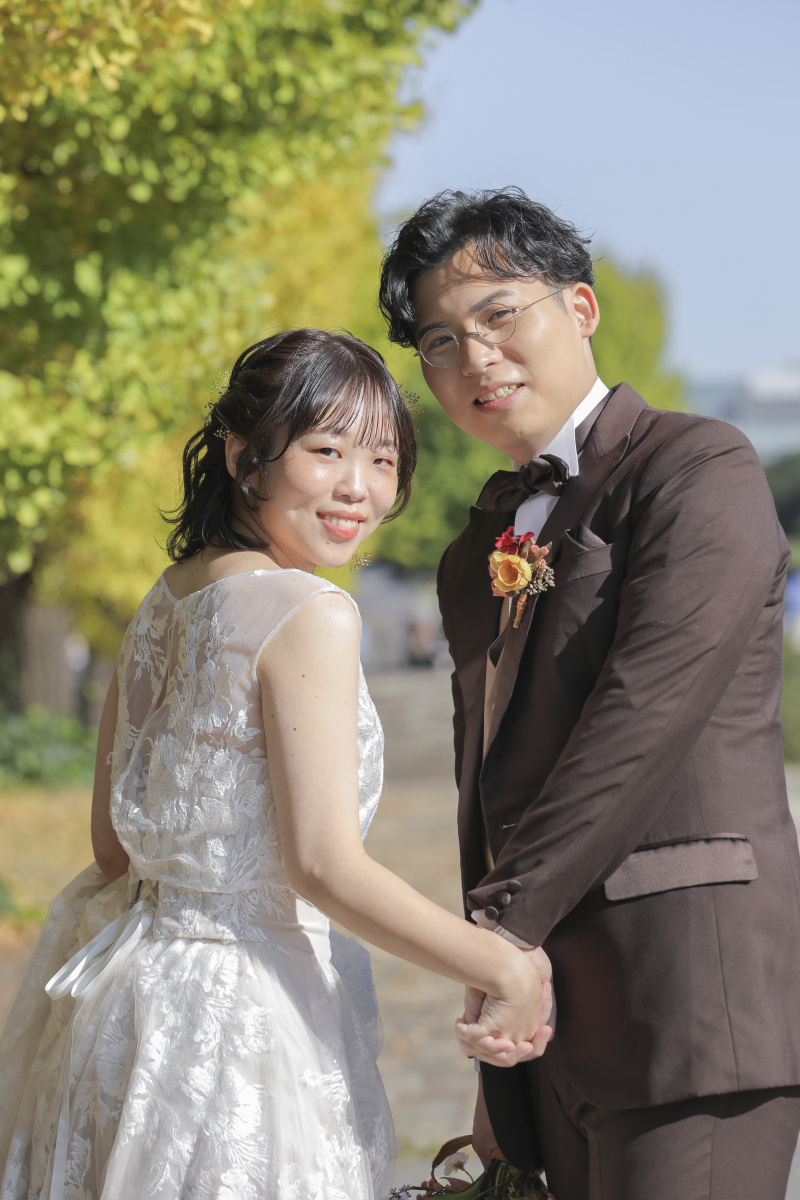 振り向きショット!