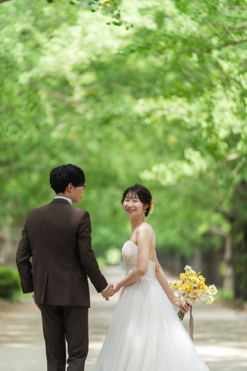 かたらいのイチョウ並木