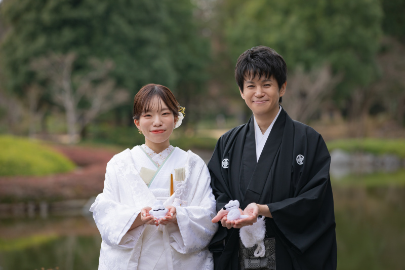 お小物と一緒に