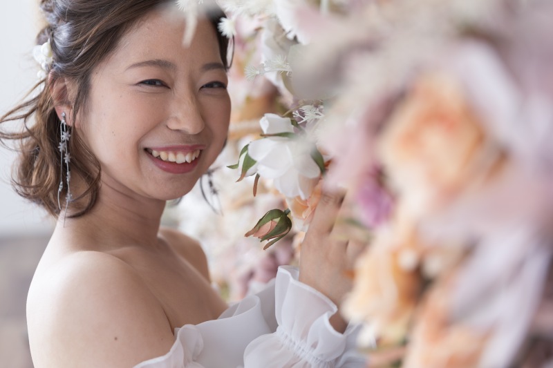 ご新婦様のソロカット