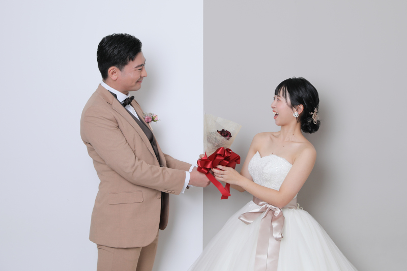 花束のプレゼント