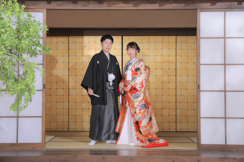 色打掛×和室。