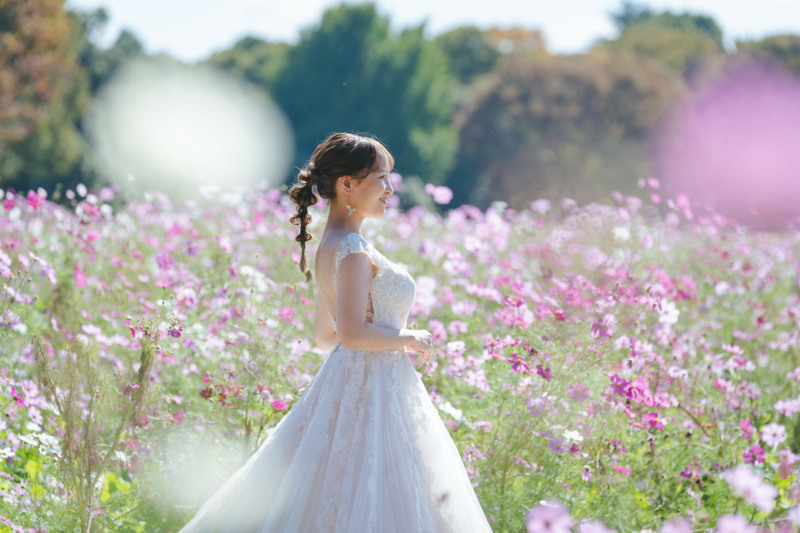 ご新婦様のソロショット