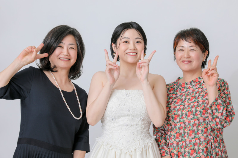 仲良し3ショット