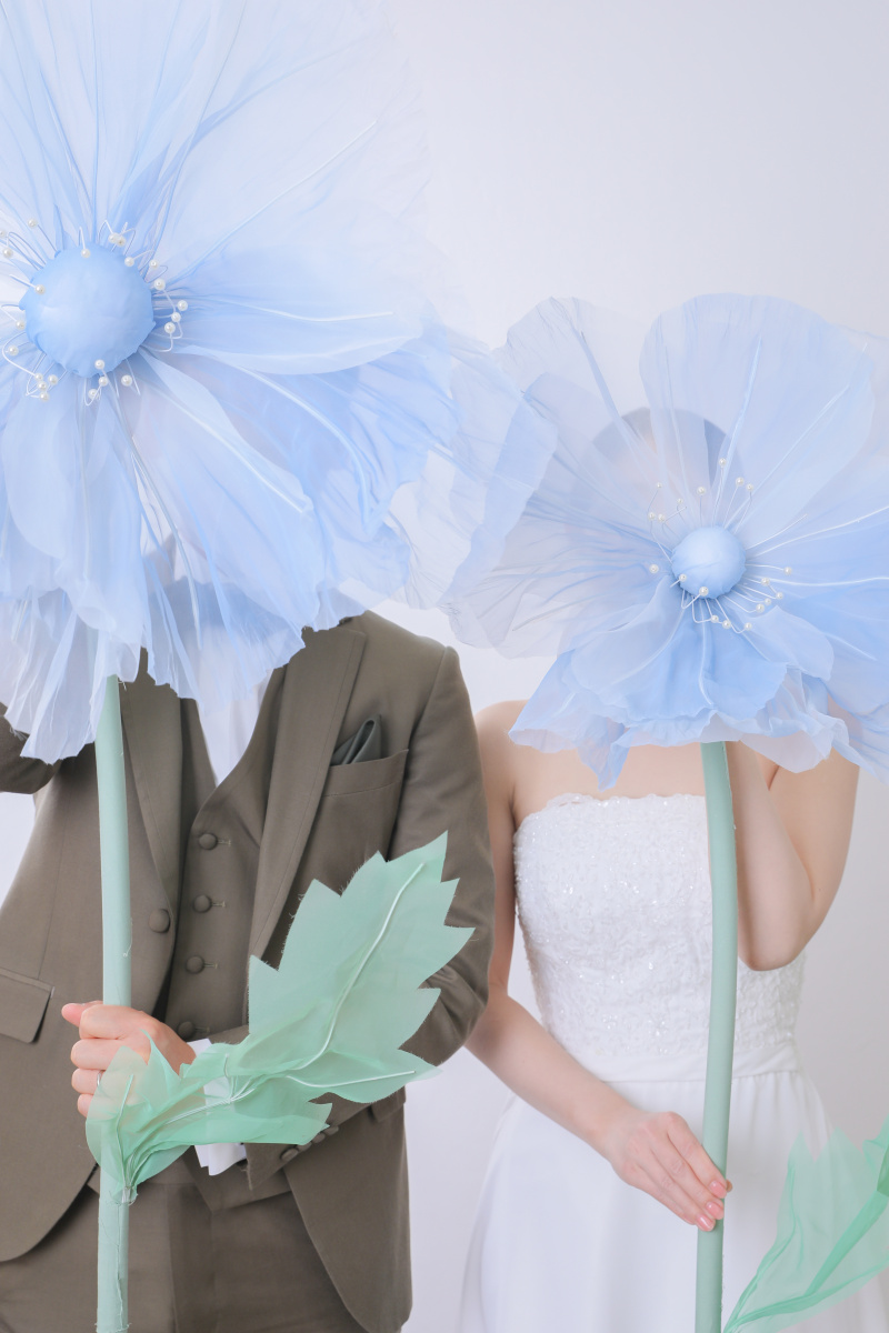 お顔隠しの術！