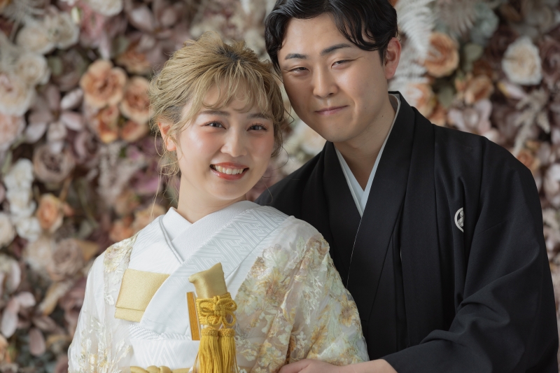 フラワーウォールで