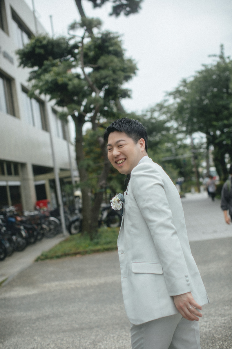 新郎さんですね