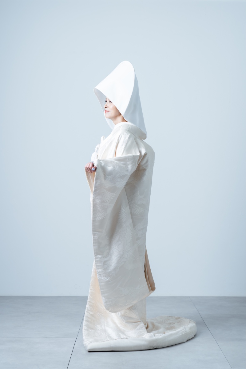 ご新婦様の後ろ姿