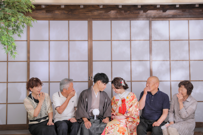 STUDIO AQUA 立川店（スタジオAQUA）_家族・友人を撮影に呼べる