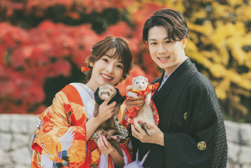 STUDIO AQUA 立川店（スタジオAQUA）_ペットと一緒に撮影できる