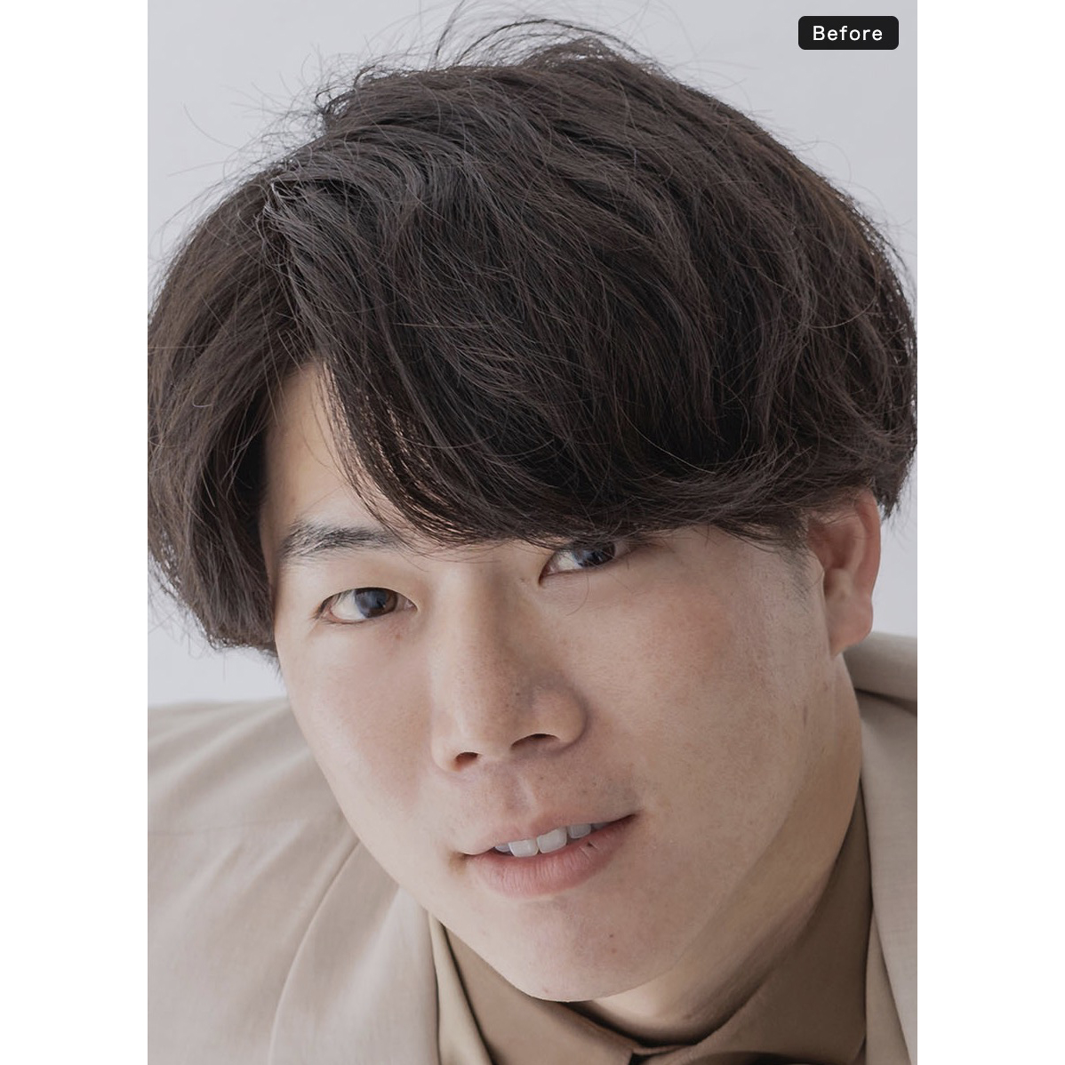 ヘアメイクの技術 写真1 before