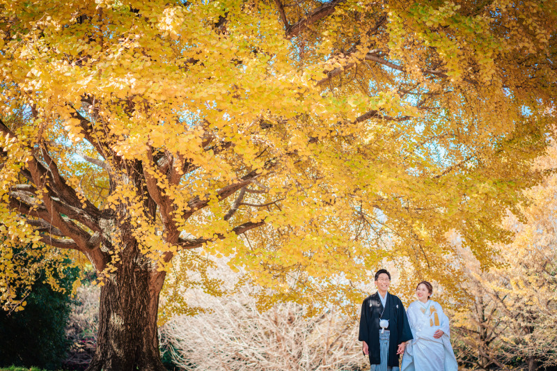 STUDIO AQUA 立川店(スタジオAQUA)_庭園で撮影できる