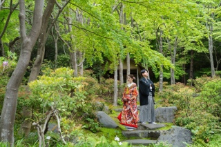 STUDIO AQUA 立川店(スタジオAQUA)_【和装ロケ】昭和記念公園の日本庭園で彩る四季と伝統美の撮影