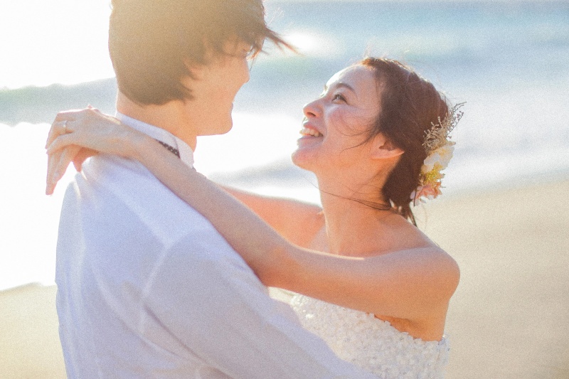 海と朝日は相性バッチリ!