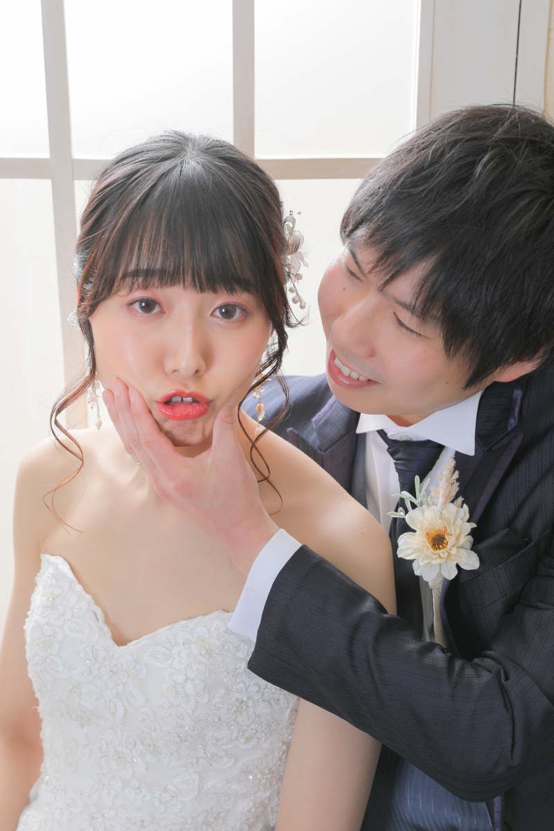 お二人からのリクエストでほっぺをぷにゅーをしてもらいました!