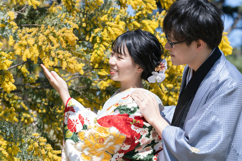 今だけシーズン料金無料！【昭和記念公園和装2箇所プラン】たっぷり200カット以上全データ＆アルバム付《全データレタッチ付き♡》