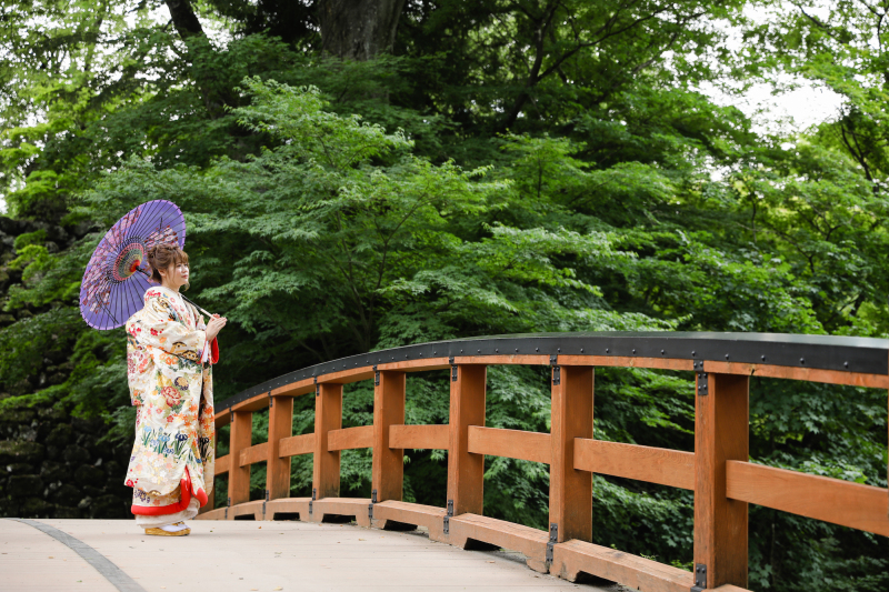 【軽井沢周遊ロケーション撮影】和装＋洋装ロケーション　全データ350カット〜全データレタッチ付き！